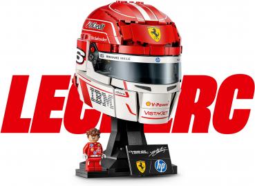 Preview: LEGO® Editions Formula 1 Scuderia Ferrari HP Charles Leclerc Helm 886 Teile 43014