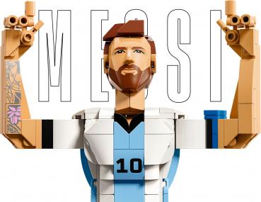 LEGO® Editions Football Lionel Messi - Fußballlegende 958 Teile 43015
