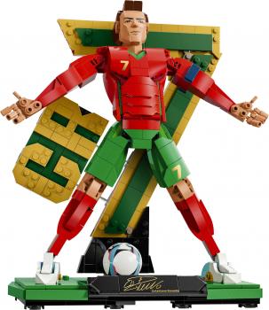 Preview: LEGO® Editions Football Cristiano Ronaldo - Fußballlegende 854 Teile 43016