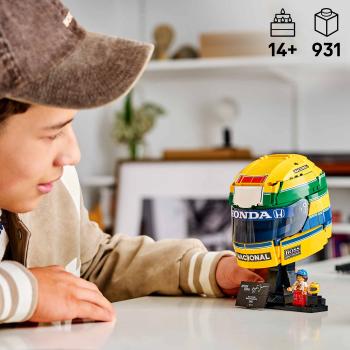 LEGO® Editions Formel 1 Ayrton Senna Helm 931 Teile 43024
