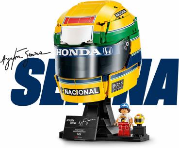 Preview: LEGO® Editions Formel 1 Ayrton Senna Helm 931 Teile 43024