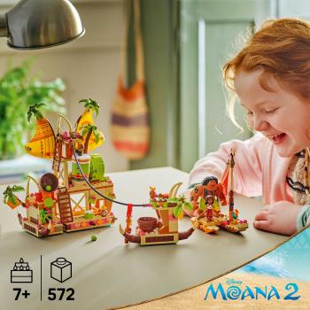 LEGO® Disney Princess Kakamora-Barge 572 Teile 43258