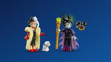 LEGO® Disney Classic Die Kleider von Malefiz und Cruella De Vil 524 Teile 43262
