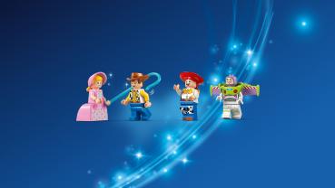 LEGO® Disney Pixar Partyzug und das Auto RC aus Toy Story 206 Teile 43264