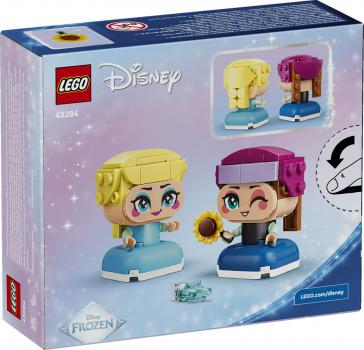 Preview: LEGO® Disney Princess Die Mini-Prinzessinnen Anna und Elsa 65 Teile 43284