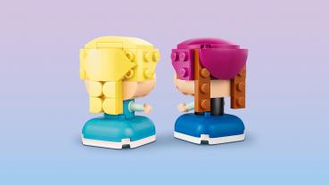 LEGO® Disney Princess Die Mini-Prinzessinnen Anna und Elsa 65 Teile 43284
