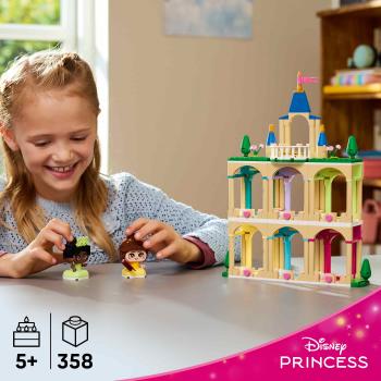 LEGO® Disney Princess Die Mini-Prinzessinnen Belle und Tiana mit ihrem Schloss 358 Teile 43291
