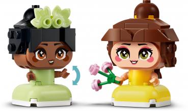 LEGO® Disney Princess Die Mini-Prinzessinnen Belle und Tiana mit ihrem Schloss 358 Teile 43291