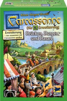 Hans im Glück Carcassonne 8. Erweiterung Brücken, Burgen und Basare HIGD0107
