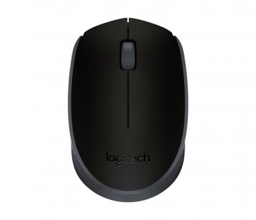 Logitech Maus M171 optisch Wireless kabellos 3 Tasten 1000 dpi schwarz 910-004424