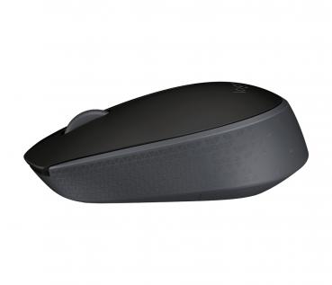 Logitech Maus M171 optisch Wireless kabellos 3 Tasten 1000 dpi schwarz 910-004424