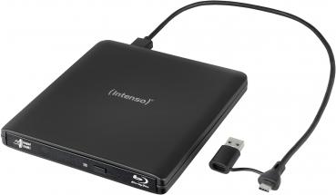 Intenso Brenner extern EOD 500BD SLIM BDXL für BD / CD / DVD / M-Disc Typ C USB 3.2 schwarz
