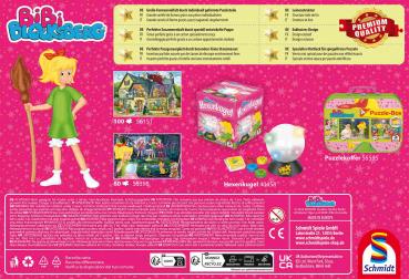 150 Teile Schmidt Spiele Kinder Puzzle Bibi Blocksberg Hexenrennen 56542