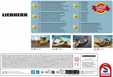 Preview: 200 Teile Schmidt Spiele Kinder Puzzle Liebherr Radlader L580 56552