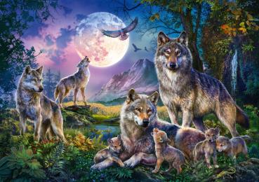 1500 Teile Schmidt Spiele Puzzle Wölfe 58954