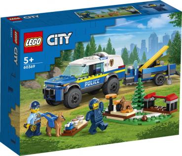 LEGO® City Police Mobiles Polizeihunde-Training 197 Teile 60369