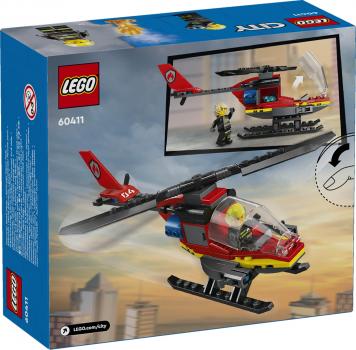 LEGO® City Fire Feuerwehrhubschrauber 85 Teile 60411