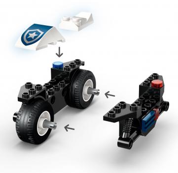 LEGO® City Verfolgungsjagd mit dem Polizeimotorrad 65 Teile 60455