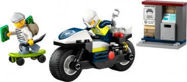 LEGO® City Verfolgungsjagd mit dem Polizeimotorrad 65 Teile 60455