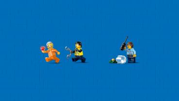 LEGO® City Verfolgungsjagd im Polizeiboot 264 Teile 60456