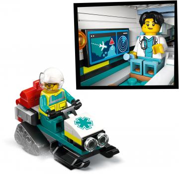 LEGO® City Notfallrettungsflugzeug 403 Teile 60465