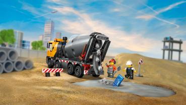 LEGO® City Fahrzeuge Betonmischer 371 Teile 60478