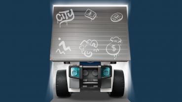 LEGO® City Brick Rides Coole Flitzer - Polizei-Truck 71 Teile 60481