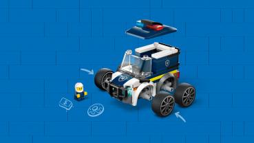 LEGO® City Brick Rides Coole Flitzer - Polizei-Truck 71 Teile 60481