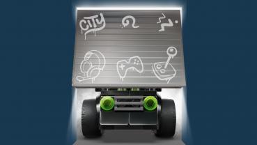 LEGO® City Brick Rides Coole Flitzer - Gaming-Rennauto 64 Teile 60484