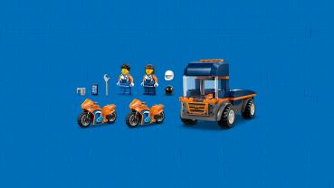 LEGO® City Fahrzeuge Motorradtransporter 88 Teile 60491
