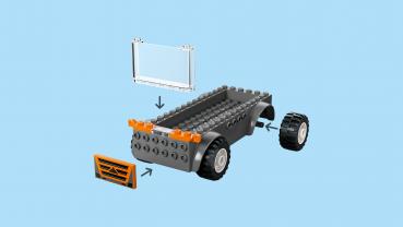 LEGO® City Fahrzeuge Motorradtransporter 88 Teile 60491