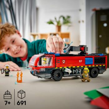 LEGO® City Feuerwehr Flughafenlöschfahrzeug 691 Teile 60499