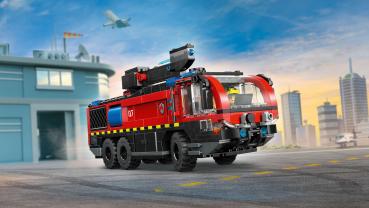LEGO® City Feuerwehr Flughafenlöschfahrzeug 691 Teile 60499