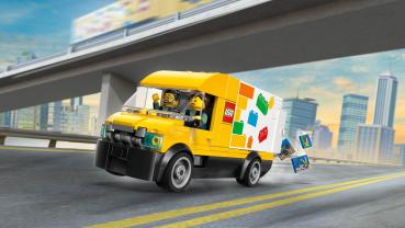 LEGO® City Fahrzeuge Der Lieferwagen 276 Teile 60500