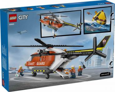 Preview: LEGO® City Exploration Hubschrauber der Küstenwache 551 Teile 60503