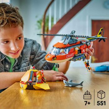 LEGO® City Exploration Hubschrauber der Küstenwache 551 Teile 60503