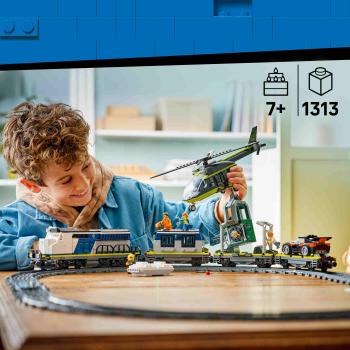 LEGO® City Eisenbahn Überfall auf den Polizeizug 1313 Teile 60508