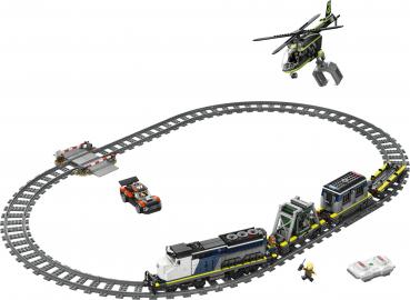 Preview: LEGO® City Eisenbahn Überfall auf den Polizeizug 1313 Teile 60508
