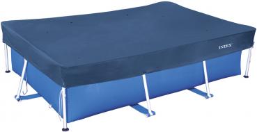Preview: Intex Pool Deluxe Abdeckplane rechteckig 300x200cm Überhang 20cm 28078