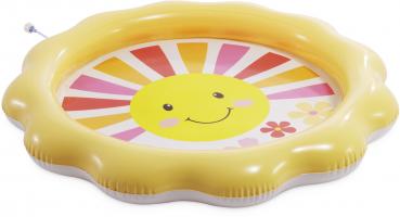Preview: Intex Spray Pool Sunny Rays Sonnenschein 104cm x 104cm x 13cm 59 Liter ab 2 Jahren 56126NP
