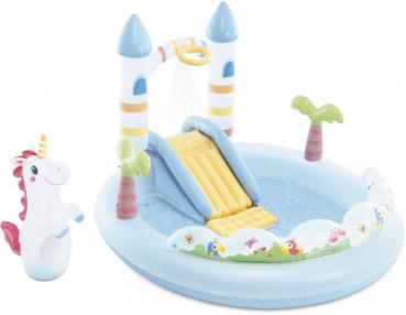 Intex Pool Play Center Unicorn Castle 196cm x 178cm x 127cm 234 Liter ab 2 Jahren 56148NP