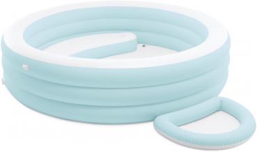 Preview: Intex Schwimminsel Canopy Lounge mit Dach 277cm x 221cm x 137cm 830 Liter ab 3 Jahren 57195NP