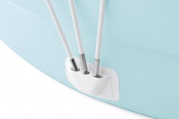 Preview: Intex Schwimminsel Canopy Lounge mit Dach 277cm x 221cm x 137cm 830 Liter ab 3 Jahren 57195NP