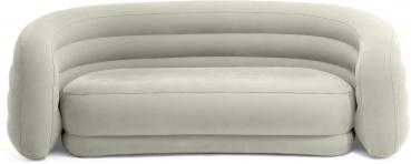 Preview: Intex Curve Sofa beige aufblasbar 229 x 109 x 81 cm 66571NP
