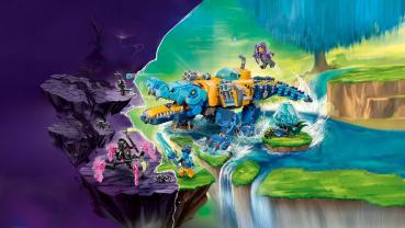 Preview: LEGO® DREAMZzz Krokodil-U-Boot 1107 Teile 71512