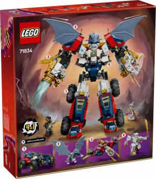 LEGO® NINJAGO Zanes Ultra-Kombi-Mech 1187 Teile 71834