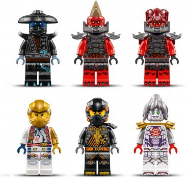 LEGO® NINJAGO Zanes Ultra-Kombi-Mech 1187 Teile 71834
