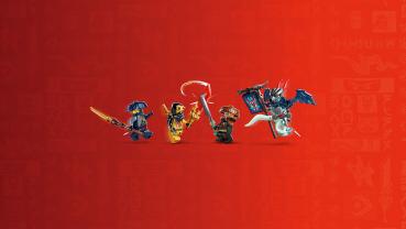 LEGO® NINJAGO Rogues Mech-Drachenreiter 584 Teile 71843