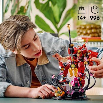 LEGO® NINJAGO Der Feuerritter-Mech 996 Teile 71846