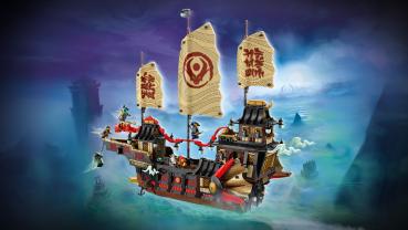 LEGO® NINJAGO Der Tempel-Flugsegler 2387 Teile 71848